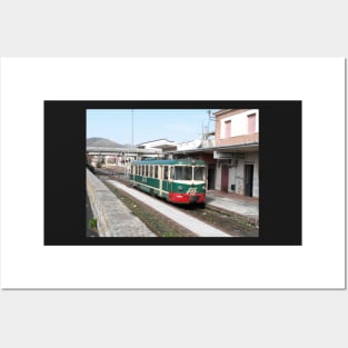 Etna Linguaglossa train Posters and Art